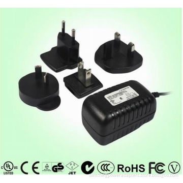 5w International Power Plug Adapters 5v 1a With Click-in Plugs